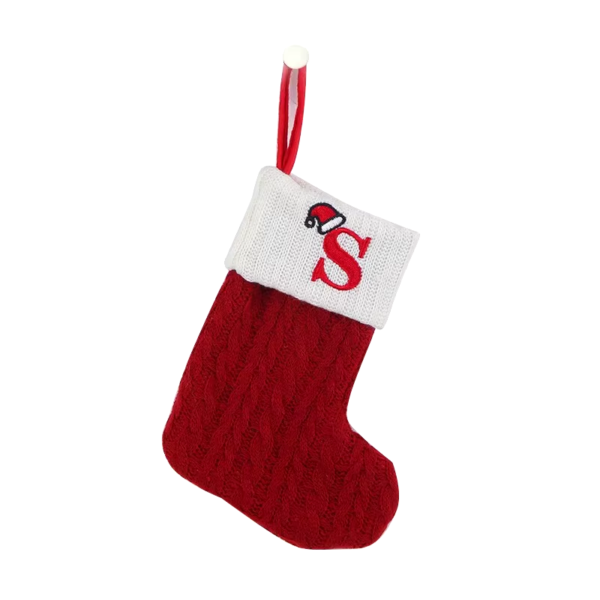 Christmas Alphabet Knitting Socks Christmas Tree Ornaments Christmas Decorations for Home 2024 Noel New Year 2025 Xmas Gift - Image 16