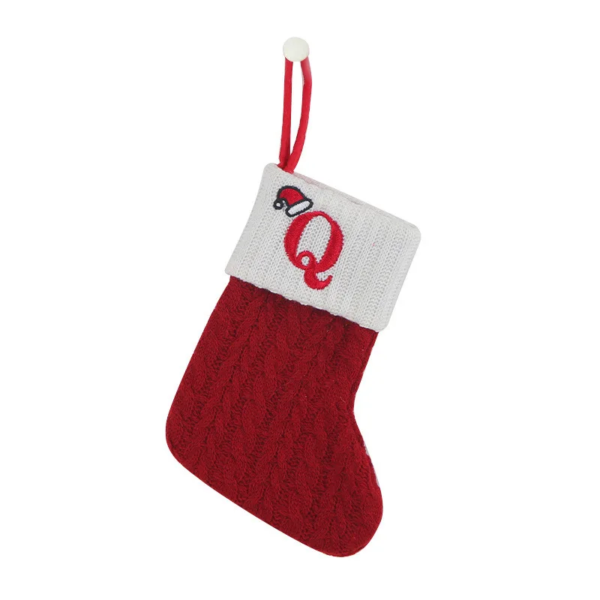 Christmas Alphabet Knitting Socks Christmas Tree Ornaments Christmas Decorations for Home 2024 Noel New Year 2025 Xmas Gift - Image 37