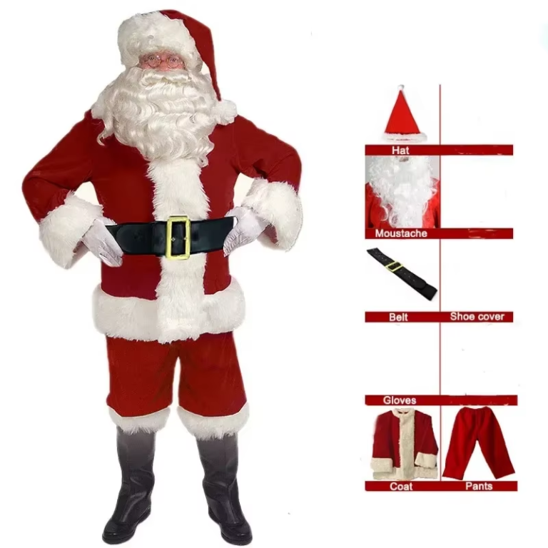 Santa Claus Clothes Christmas Men Adult Christmas Cosplay Costume Christmas Santa Claus Costume Cosplay Love Live Cosplay